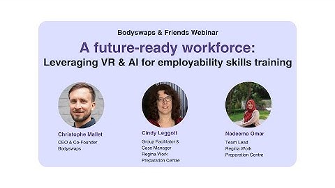 A future-ready workforce: leveraging VR & AI for employability skills