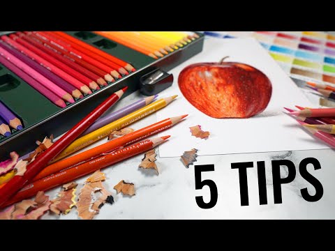 Five Coloured Pencil Techniques That Will Improve Your Next Drawing