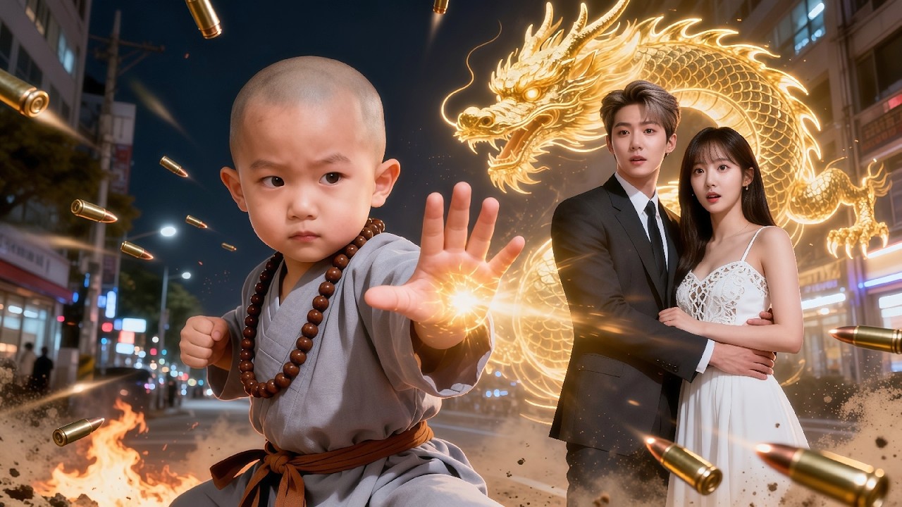 😲엄마 위험! 아들이 무술고수라 총알을 맨손으로 잡아 범인들에게 무릎 꿇고 빌게 함💥!