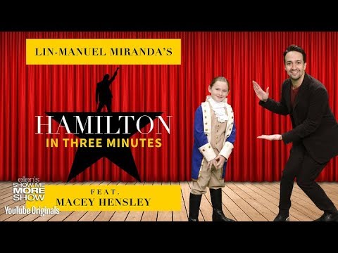 Lin-Manuel Miranda Performs &#039;Hamilton&#039; in Under 3 Minutes