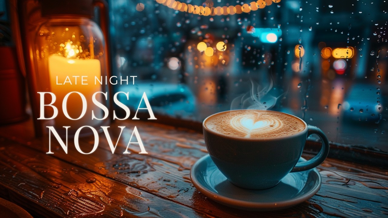 Late Night Cafe Jazz ☕ Relaxing Bossa Nova for Work & Study
