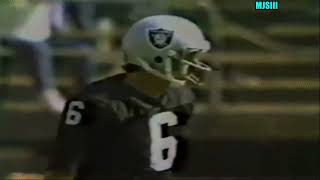 1981 week 07 Tampa Bay Buccaneers at Oakland Raiders