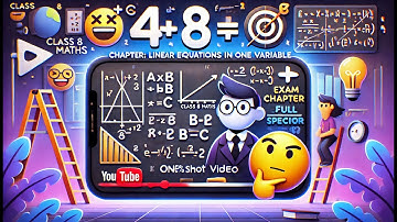 CBSE Class 8 || Maths || Linear Equations in one variable || Animation || English