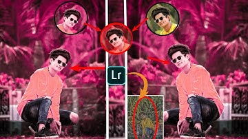 Lightroom moody pink tone photo editing tutorial Color Correction Tutorial in Lightroom 🔥