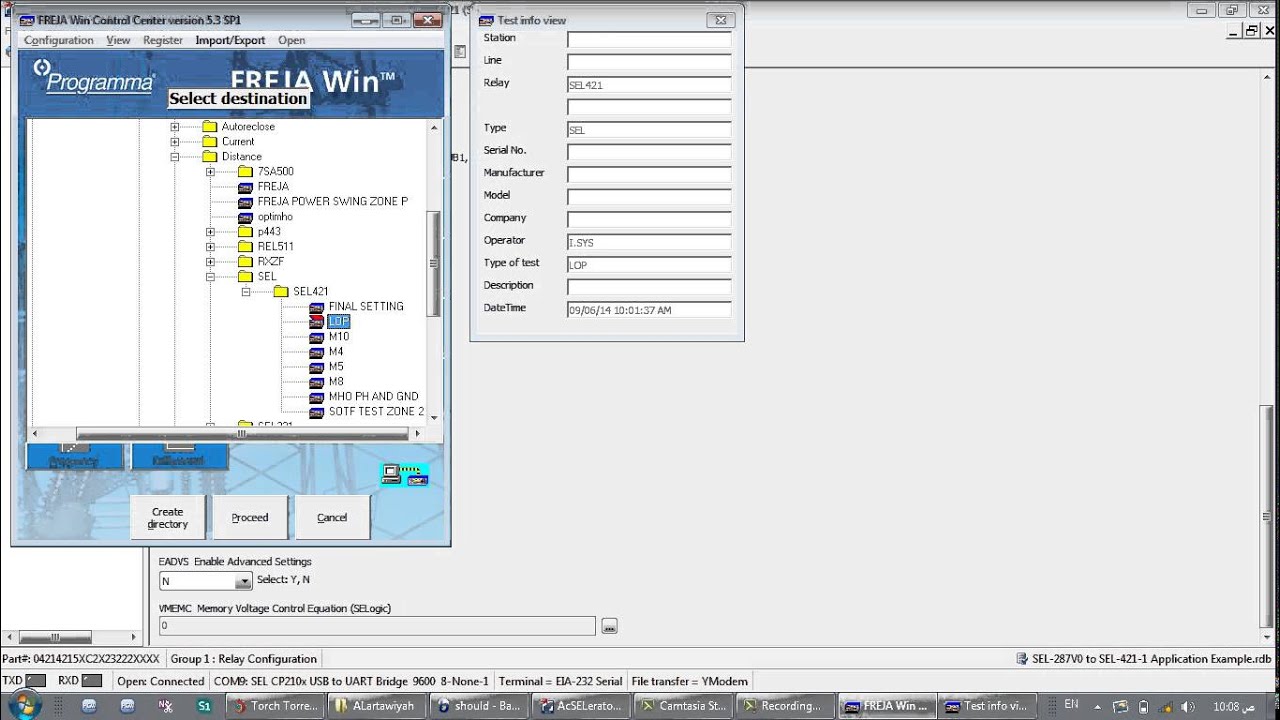 SEL421 LOP LOSS OF POTENTIAL AND  AR  AUTORECLOSER