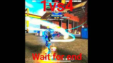 I Survived a 1v4 Challenge in Free Fire!