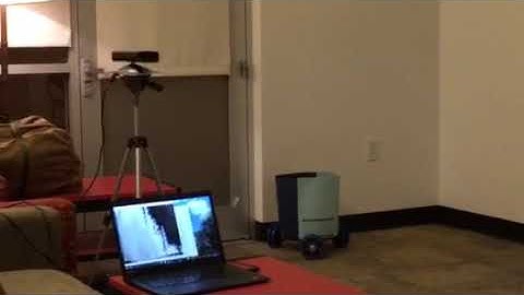 Kinect Trash Collection Robot Demo
