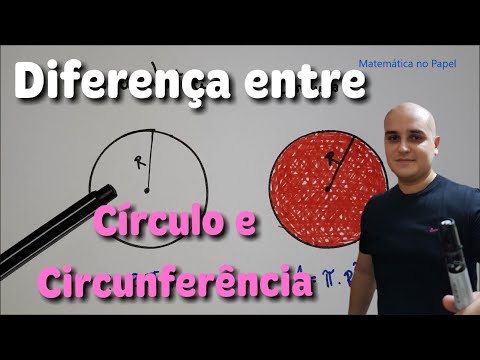Diferença entre Círculo e Circunferência