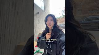 Seoul spring shopping vlog 💗