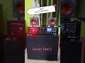 3 inch speaker sound test with soundking sk 25000, 2.1 amplifier #soundking #audioamplifier #music