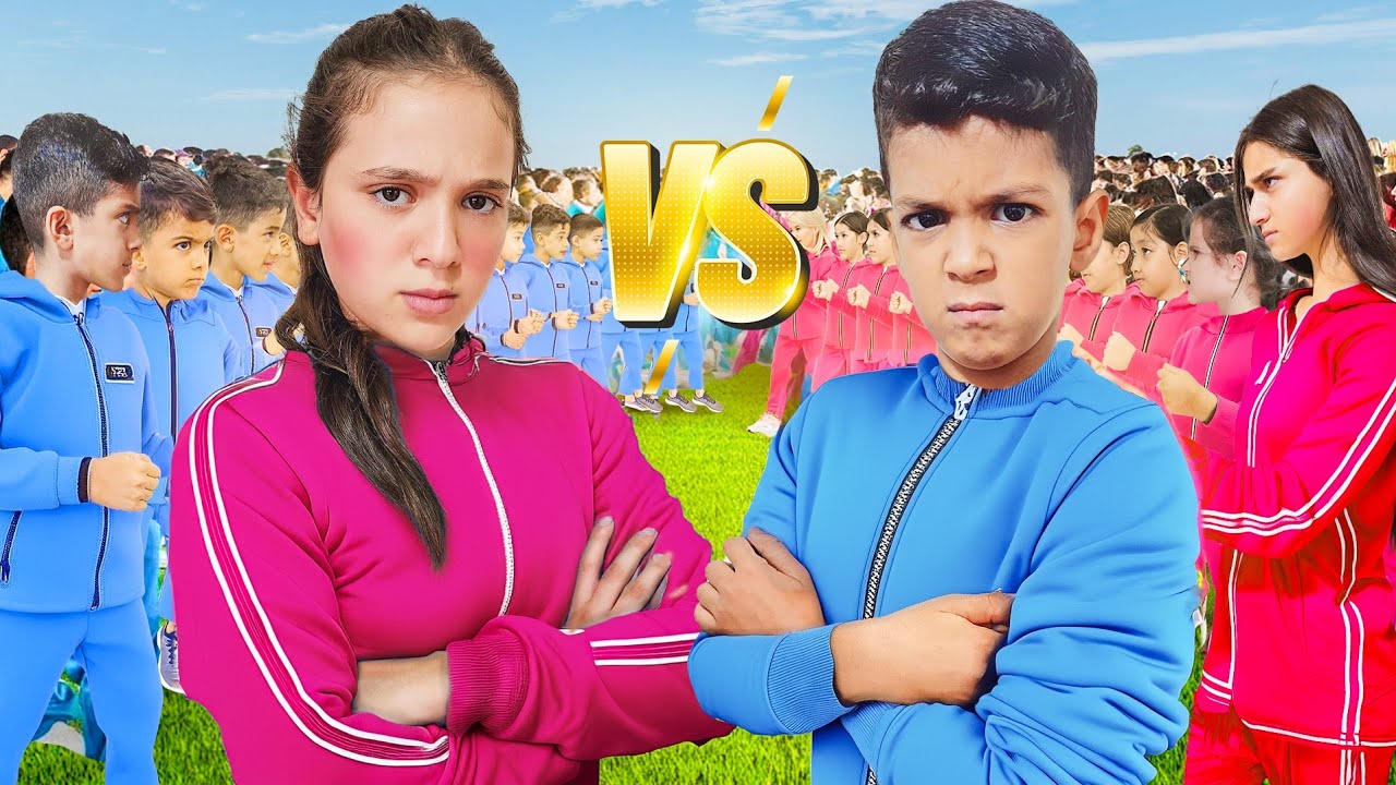 تحدي البنات ضد الأولاد بين زين وعبير ويزن وفاء مين إلي ربح أقوى تحدي💪🔥ردة فعلهم🤯