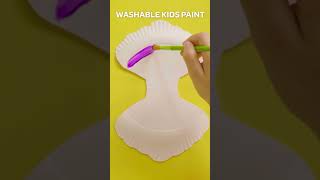 DIY Colorful Seashell from Paper! 🐚 #shorts #diycrafts