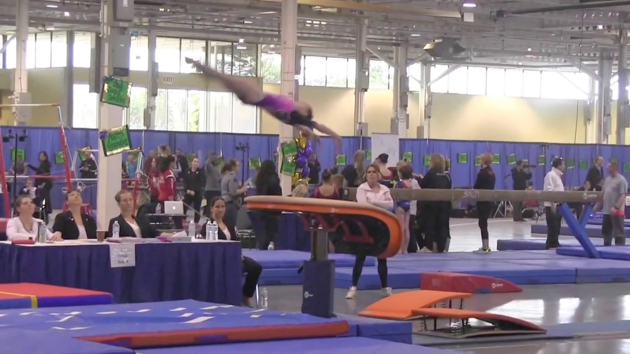 Ontario Provincial Gymnastics Championships Marley Vault 2 (Apr. 7