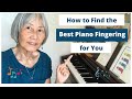 How to Find the Best Fingering For You 🧡 piano tips | piano lessons | piano courses