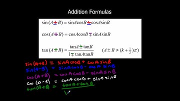 The Addition Formulas