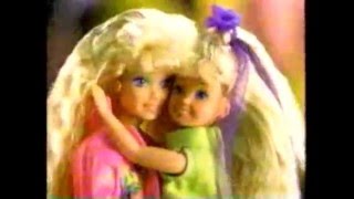 1992 Barbie's Littlest Sister Stacie Commercial