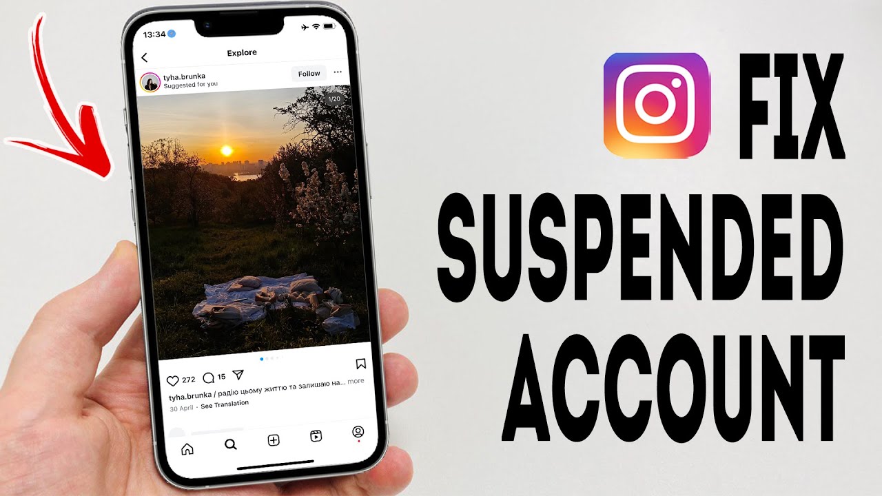 How To Fix Suspended Instagram Account - Full Guide - YouTube