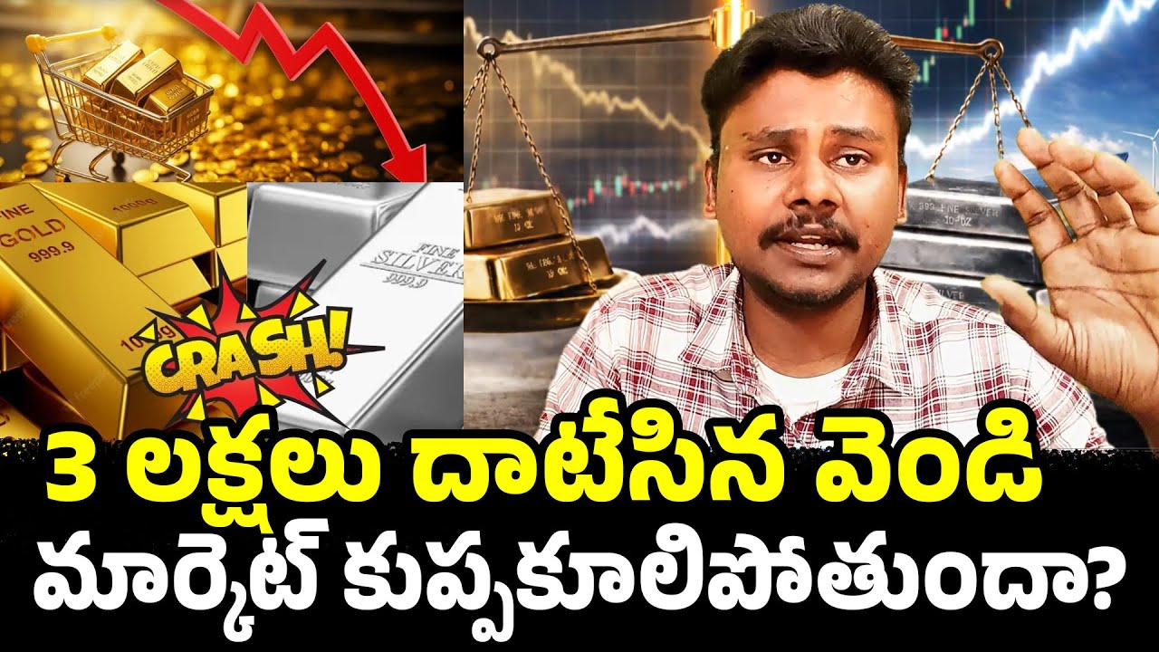 Market BIG FALL, Gold Silver record High Explained | Rajak Talks