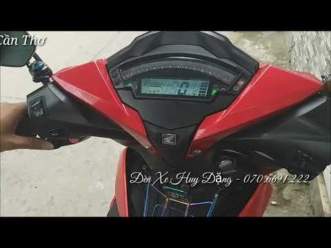 Video Đồng hồ Zx10r 1:1 up cho Winner V1 tại Đèn Xe Huy Đặng - youtube