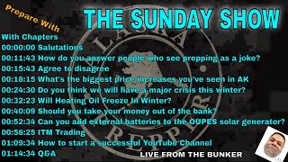LIVE FROM THE BUNKER - THE SUNDAY SHOW WITH 