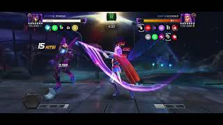 AW, season 66, Node 45, Ironheart vs Captain Britain