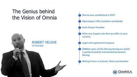 Omnia Tech Presentation (english) for Mining Network