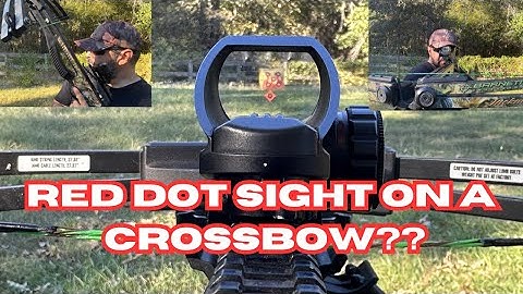 Why You SHOULD Install a Red Dot Sight on Your Crossbow