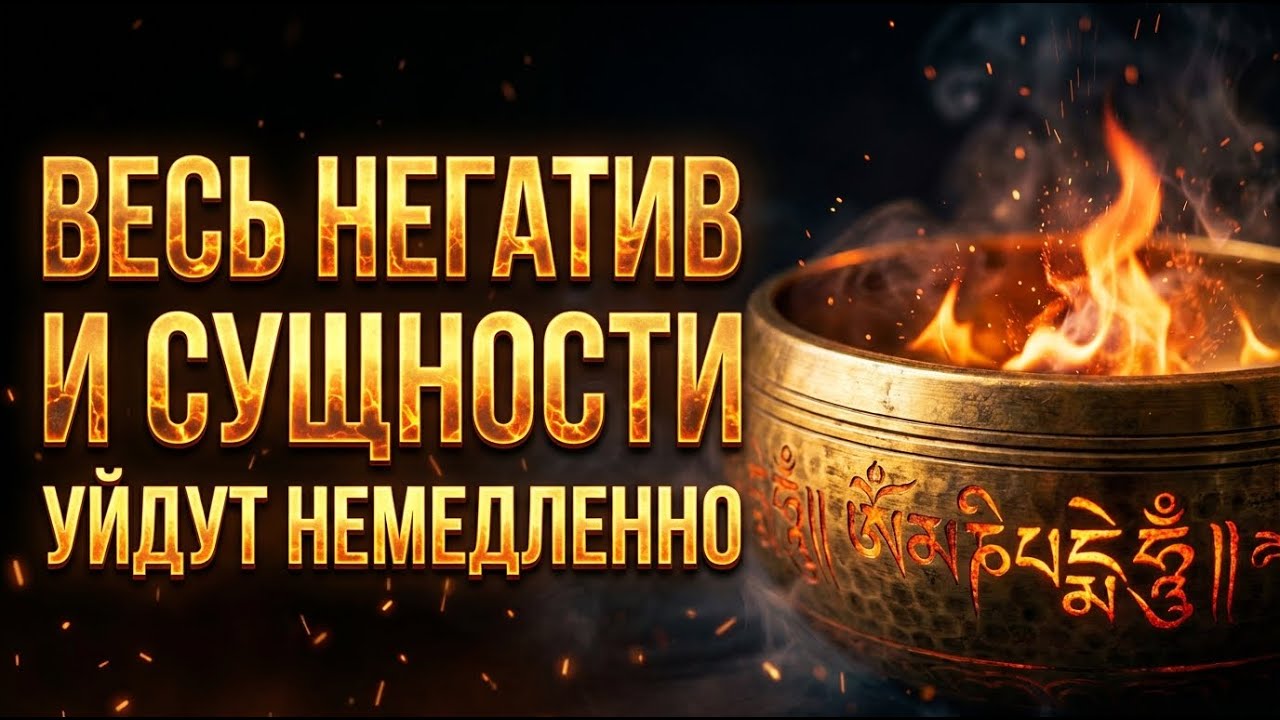 🔥ОЧИЩАЕТ от Всех Видов НЕГАТИВА! (ДАЖЕ ЕСЛИ ТЫ НЕ ВЕРИШЬ) Стирает БЕДЫ, СГЛАЗ и ПРОКЛЯТИЯ!