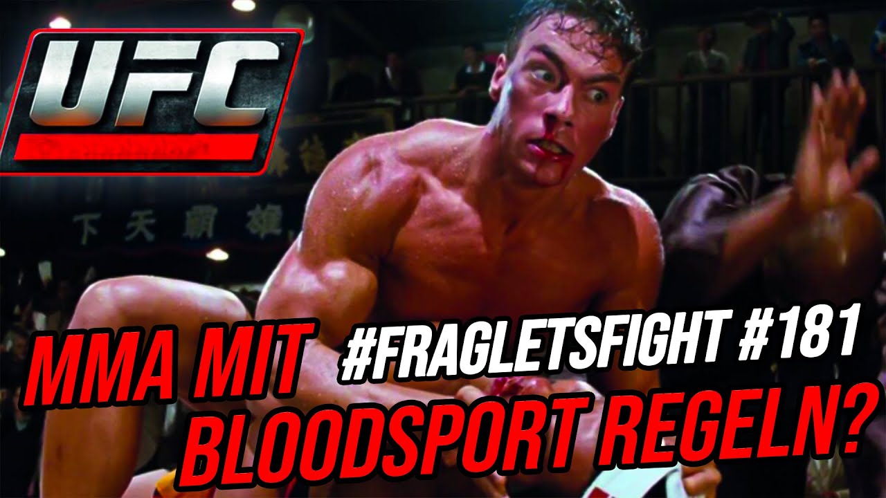 Wie wäre es wenn die UFC Bloodsport Regeln einführt❓ 