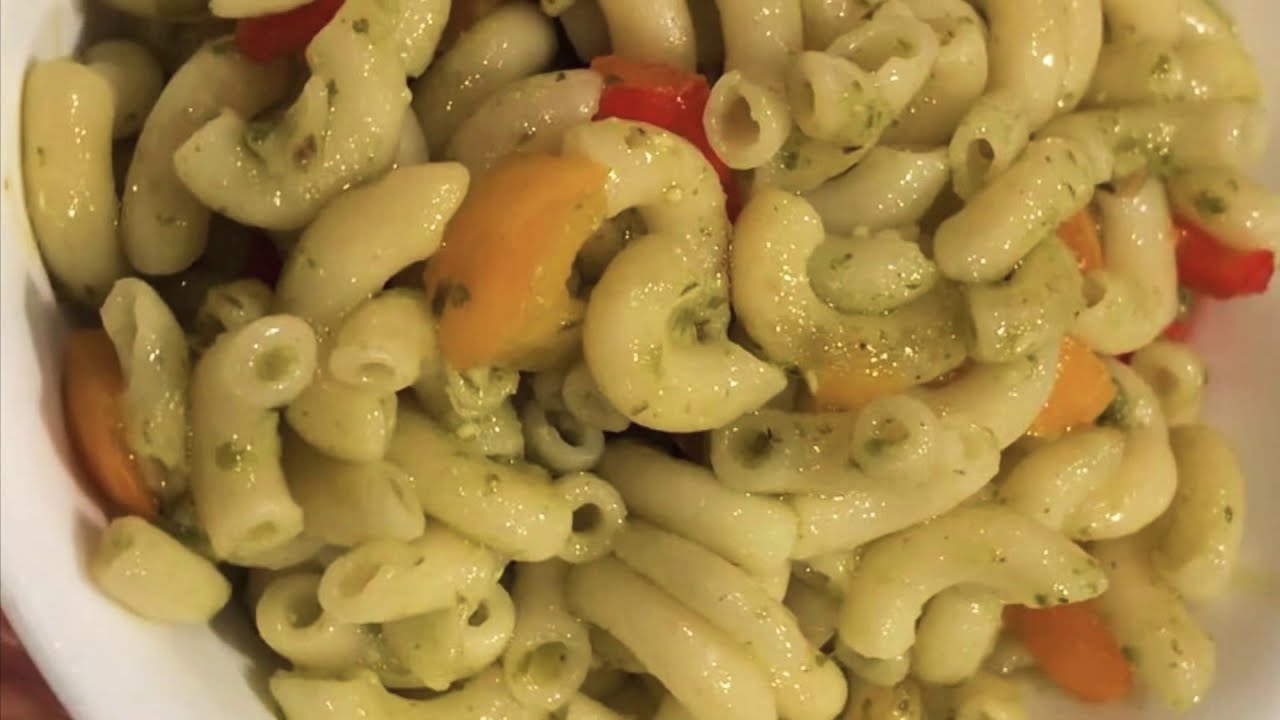Easy Pesto Pasta Recipe!! Basil pesto pasta Recipe !! Instant !!kids