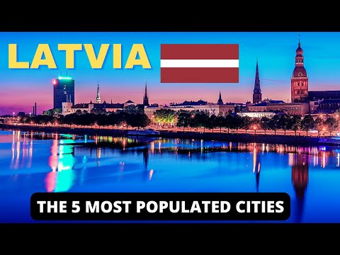 Video: Cities of Latvia: list of settlements