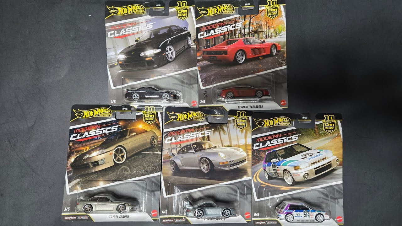 Opening Hot Wheels Modern Classics 2026 - Ferrari Testarossa