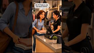 Checking Out at a Shopping Store | Easy English Conversation Practice
