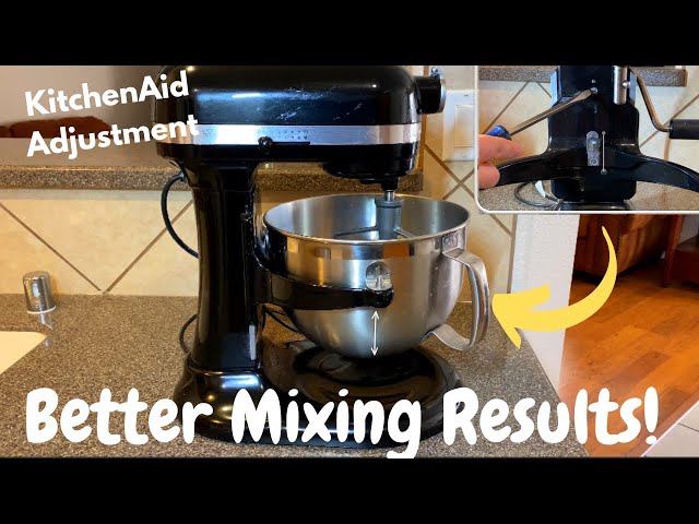 Kitchenaid mixer not reaching the bottom of the bowl?? : r/Kitchenaid