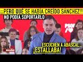 ¡¡INSÓLITO!! Santiago Abascal NO DA CRÉDITO a LO QUE HA OÍDO a PEDRO SÁNCHEZ en PLENO MITIN del PSOE