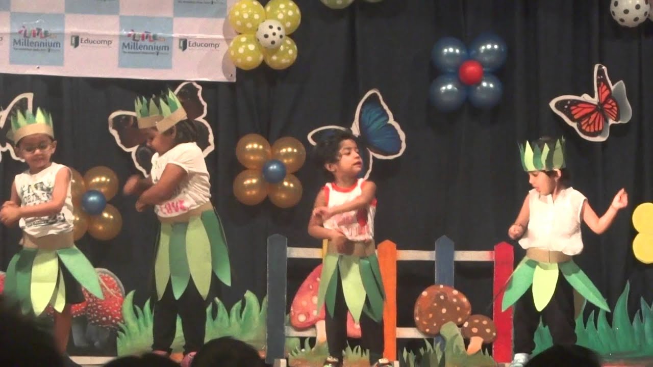 first stage dance show by my daughter(3 yrs)