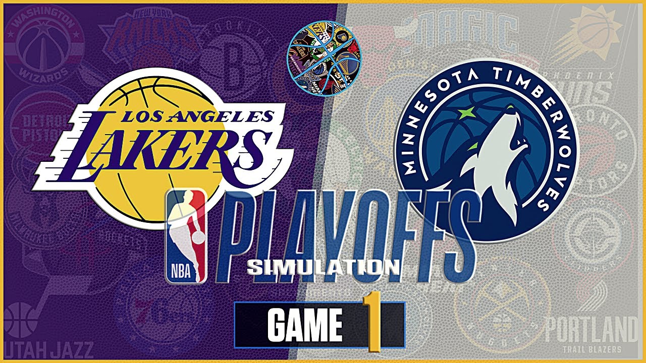 LAKERS VS TIMBERWOLVES | Game 1 | NBA Full Game Highlights | NBA 2K25 ...