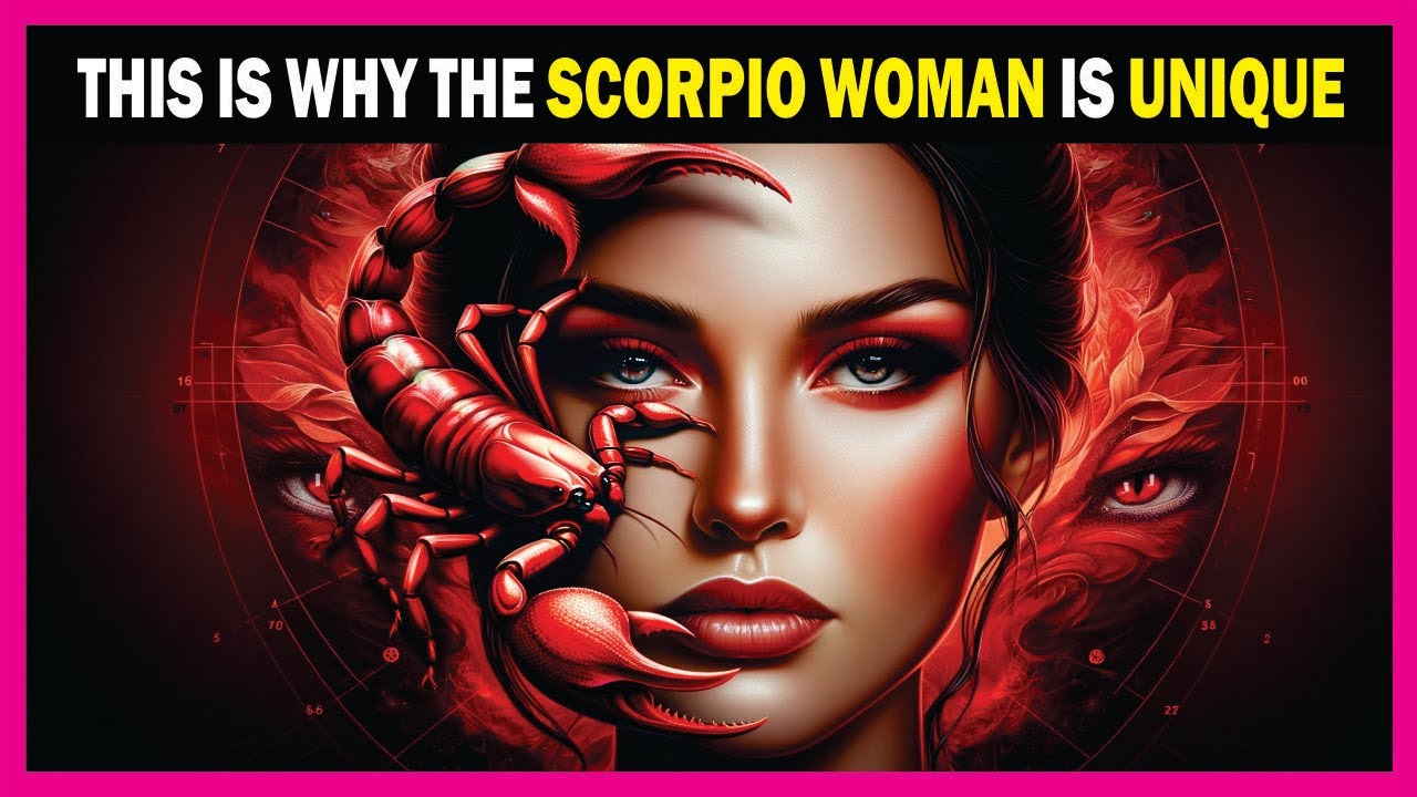 SCORPIO WOMEN ♏ 5 UNIQUE TRAITS of their PERSONALITY - YouTube