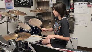 ms Angel, her First Drum 🥁 Video 📹. nice job on 12 Bars