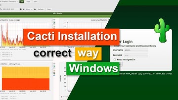 Cacti Installation on Windows – Complete Setup Tutorial