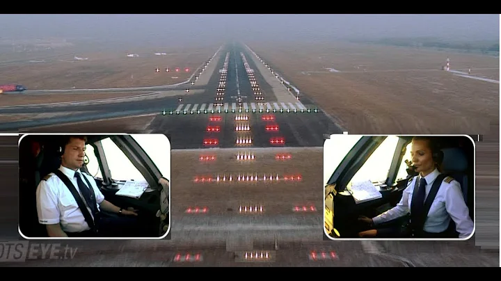 Airbus A320 - Approach and Landing in Munich - ATC...