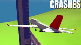 Airplane Crashes And Satisfying Destructions #21 | Besiege