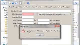Java file Convert JAR to EXE