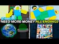 💵 NEED MORE MONEY 💵 - (Full Walkthrough + All Endings) - Roblox