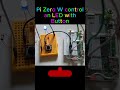 How Pi Zero W control an LED by pressing a Button