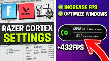 Use These RAZER CORTEX Settings To BOOST FPS in ANY GAME! ✅ Improve Windows 10 Performance!