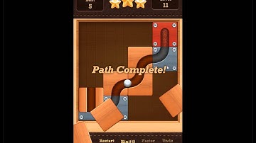 Rool the Ball Walkthrough Beginner Pack level 11 (3 stars)