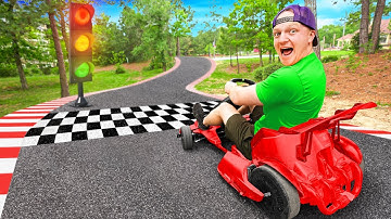 Spending $100,000 on Private Go Kart Track