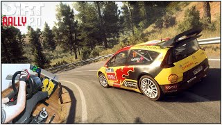 Citroen C4 WRC [Dirt Rally 2.0] Thrustmaster T300 4K