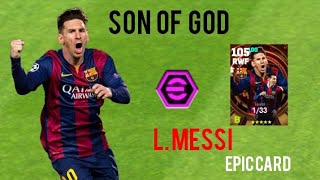 L. Messi Epic Card In Efootball 2024 | Son Of God | THEMARZ
